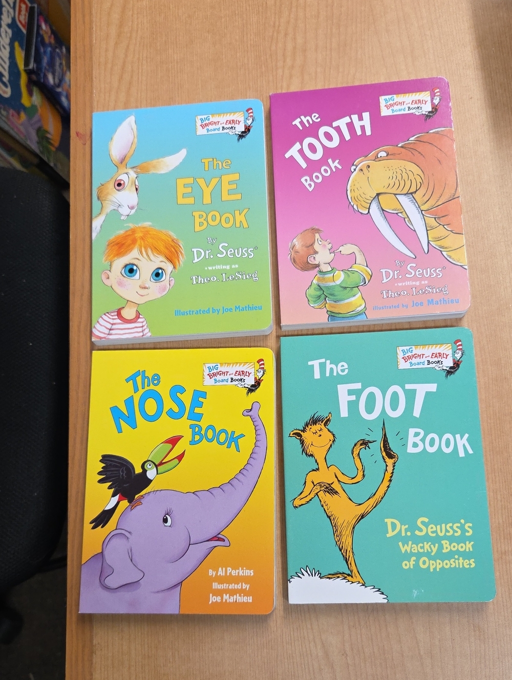 Dr. Seuss "All About Me" Bright & Early Board Book Set (4 Books)